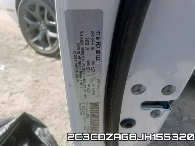 2C3CDZAG8JH155320 фото 2