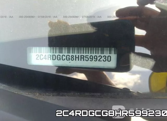 2C4RDGCG8HR599230 фото 10