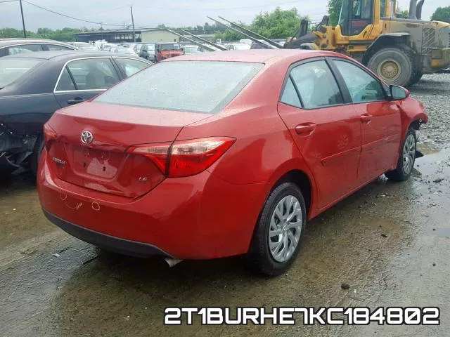 2T1BURHE7KC184802 фото 5