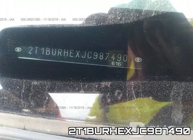 2T1BURHEXJC987490 фото 10