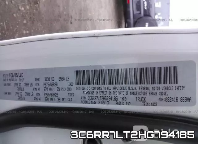 3C6RR7LT2HG794185 фото 10