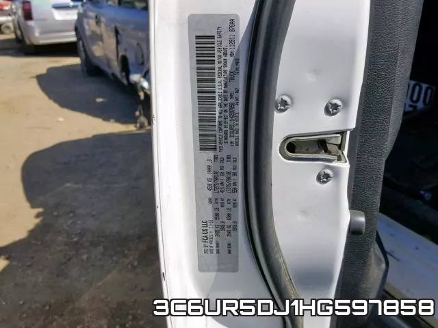 3C6UR5DJ1HG597858 фото 2