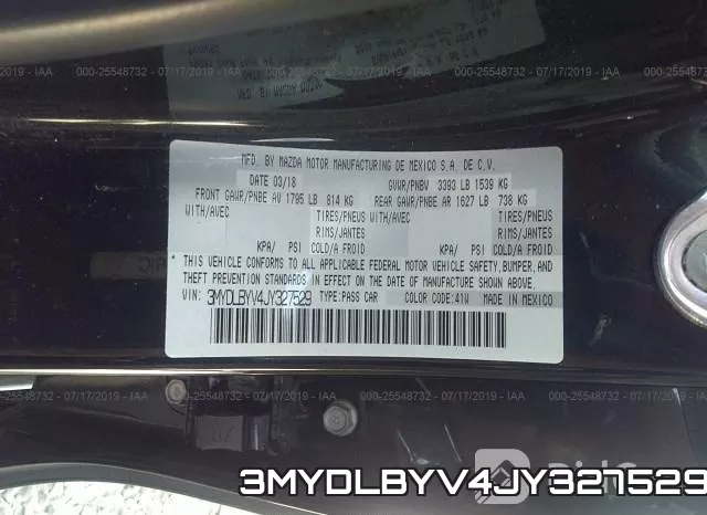 3MYDLBYV4JY327529 фото 10
