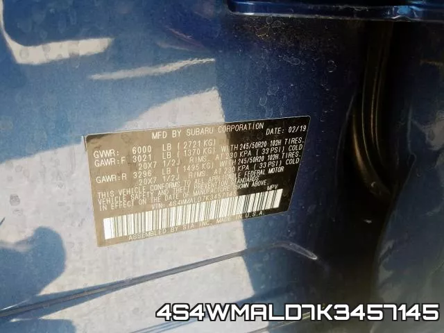 4S4WMALD7K3457145 фото 2