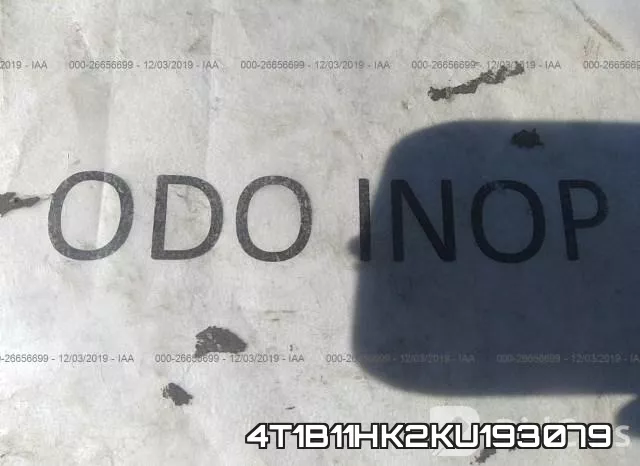 4T1B11HK2KU193079 фото 8
