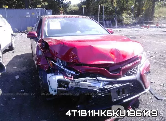 4T1B11HK6KU186149 фото 7