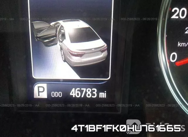 4T1BF1FK0HU761665 фото 8