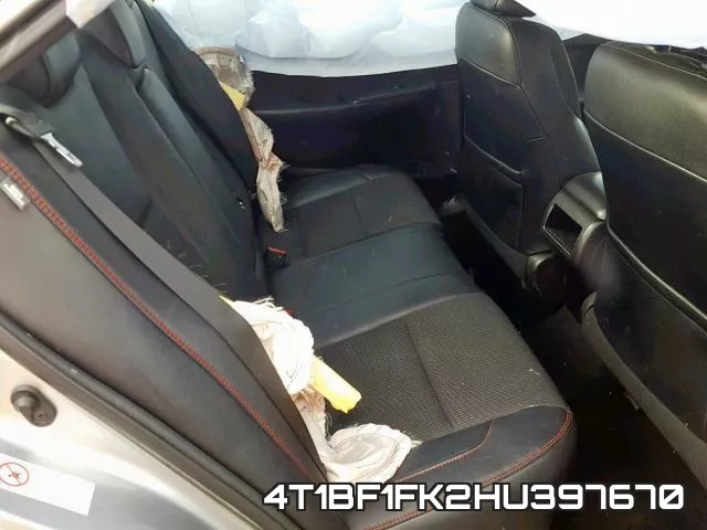 4T1BF1FK2HU397670 фото 7