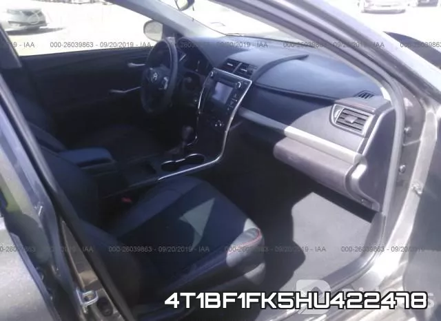 4T1BF1FK5HU422478 фото 6