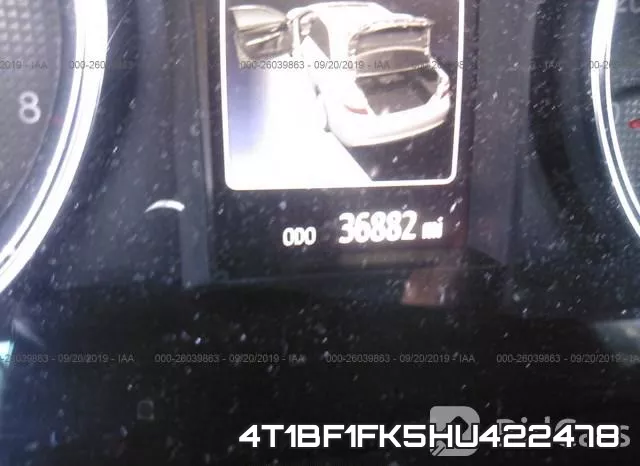 4T1BF1FK5HU422478 фото 8