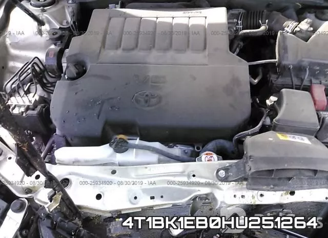 4T1BK1EB0HU251264 фото 2