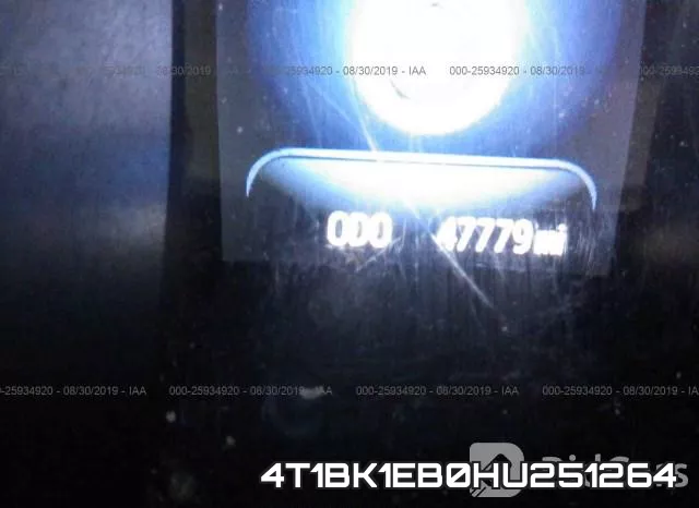 4T1BK1EB0HU251264 фото 8