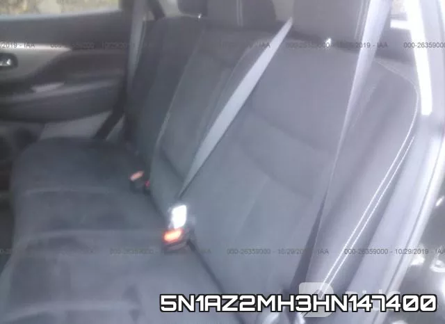 5N1AZ2MH3HN147400 фото 9