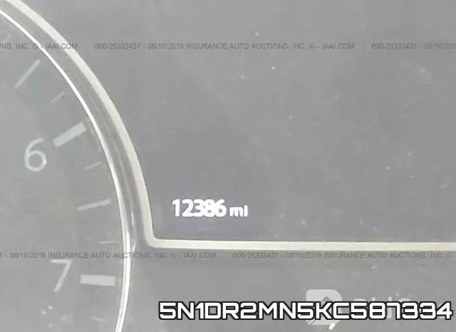5N1DR2MN5KC587334 фото 8