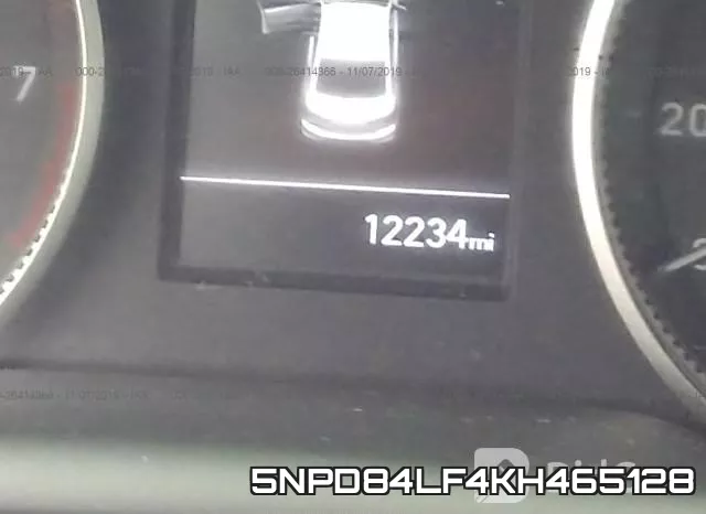 5NPD84LF4KH465128 фото 8