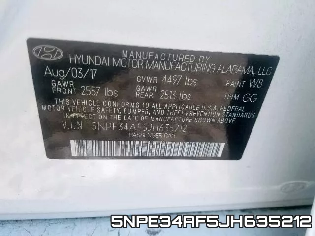 5NPE34AF5JH635212 фото 2