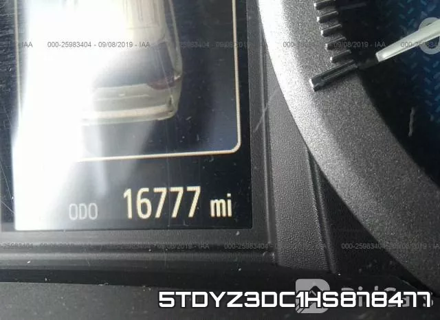 5TDYZ3DC1HS878477 фото 8
