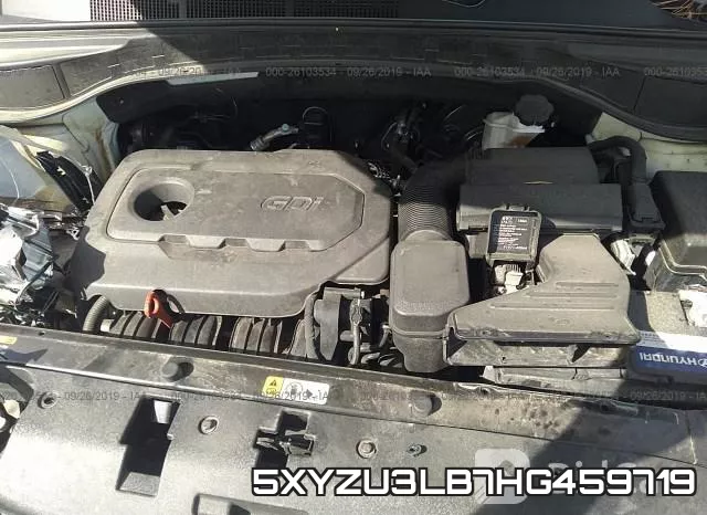 5XYZU3LB7HG459719 фото 2