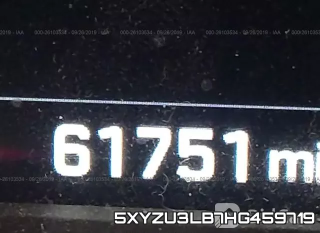 5XYZU3LB7HG459719 фото 8