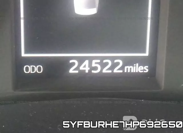 5YFBURHE7HP692650 фото 8