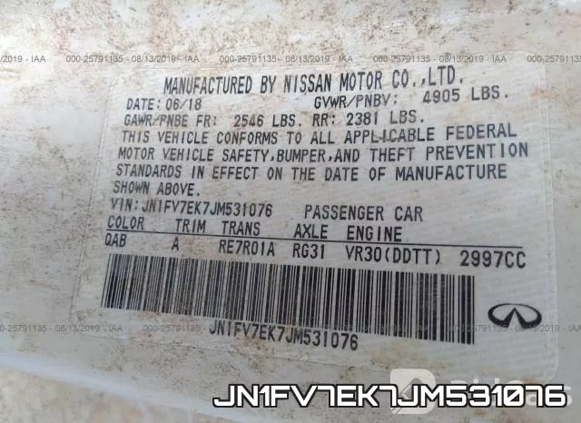 JN1FV7EK7JM531076 фото 9
