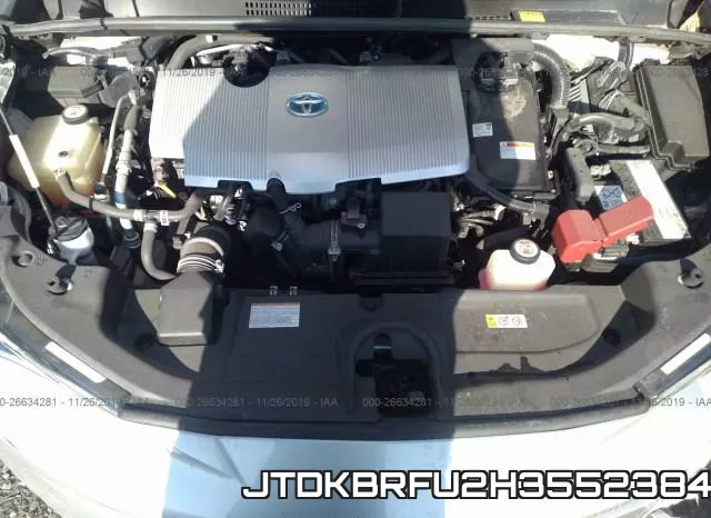 JTDKBRFU2H3552384 фото 2