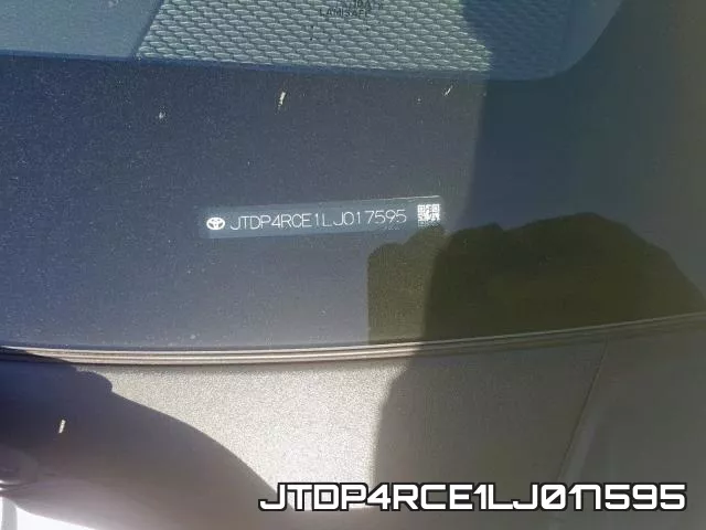JTDP4RCE1LJ017595 фото 2