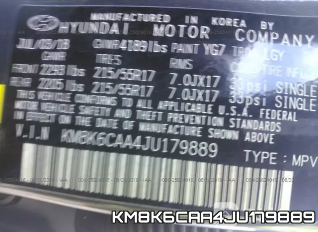 KM8K6CAA4JU179889 фото 10