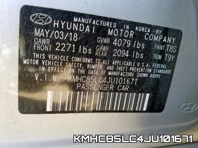 KMHC85LC4JU101671 фото 2