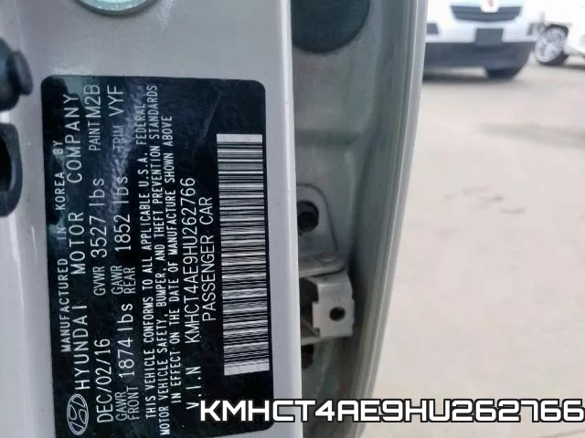 KMHCT4AE9HU262766 фото 2