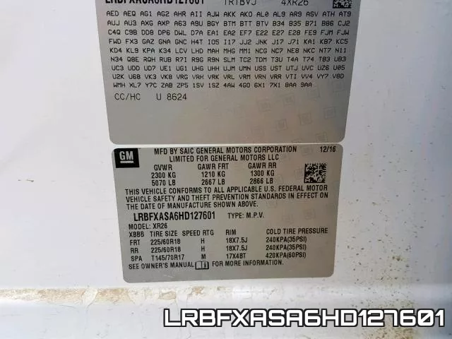 LRBFXASA6HD127601 фото 2