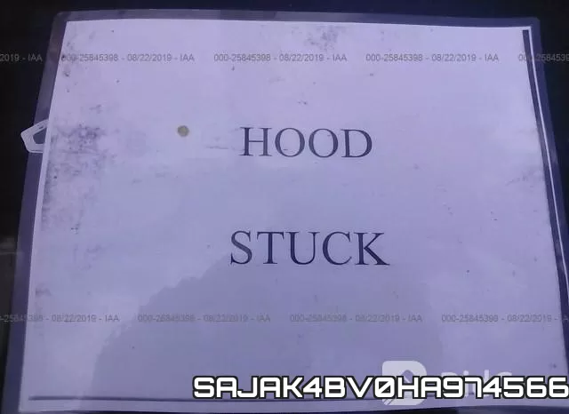 SAJAK4BV0HA974566 фото 2