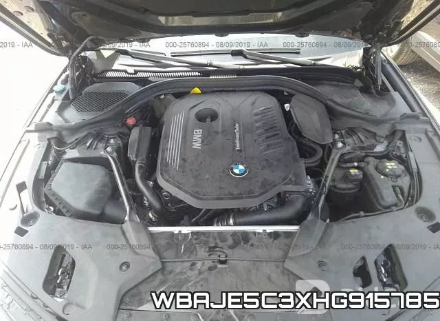 WBAJE5C3XHG915785 фото 2