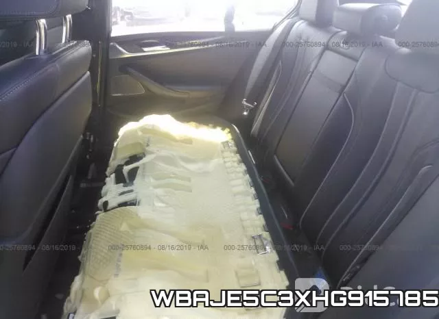 WBAJE5C3XHG915785 фото 9