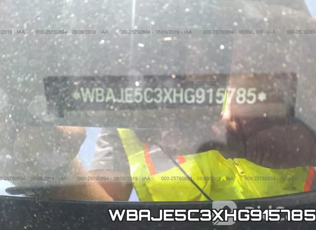 WBAJE5C3XHG915785 фото 10