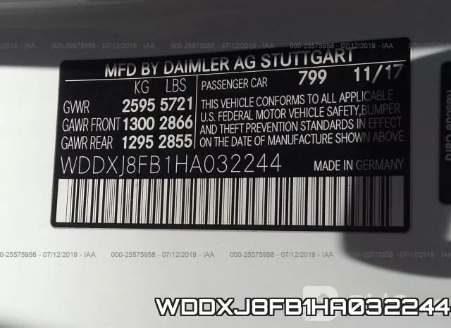 WDDXJ8FB1HA032244 фото 10