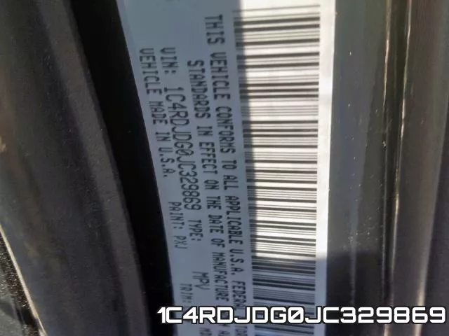 1C4RDJDG0JC329869 фото 2