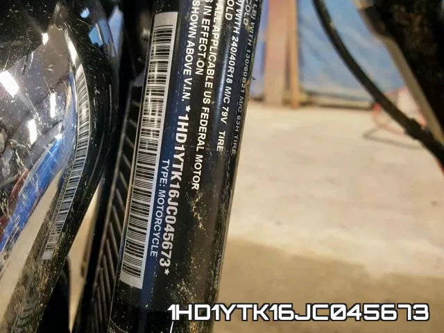1HD1YTK16JC045673 фото 2
