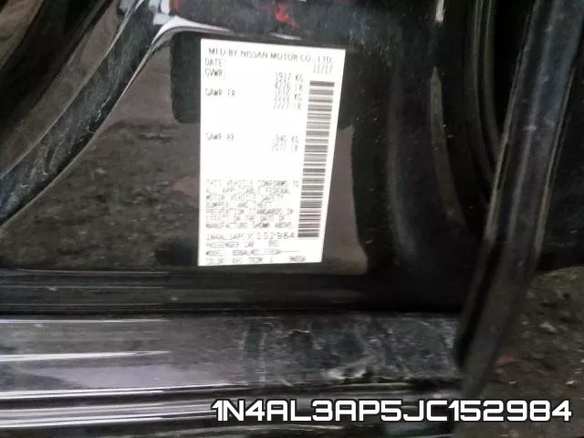 1N4AL3AP5JC152984 фото 2