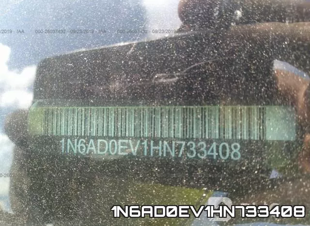 1N6AD0EV1HN733408 фото 10