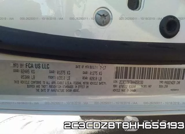 2C3CDZBT8HH659193 фото 10