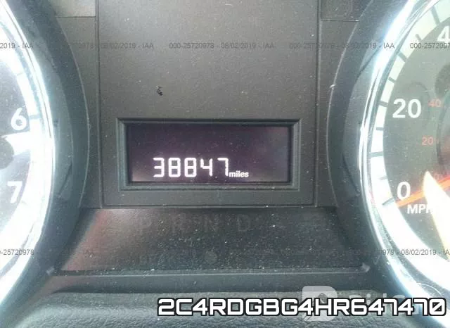2C4RDGBG4HR647470 фото 8