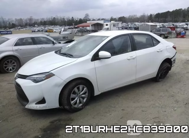 2T1BURHE2HC839800 фото 3