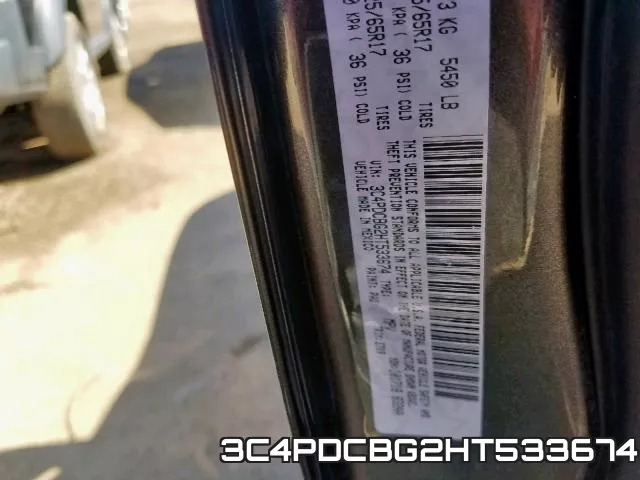 3C4PDCBG2HT533674 фото 2