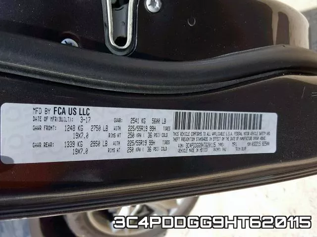 3C4PDDGG9HT620115 фото 2