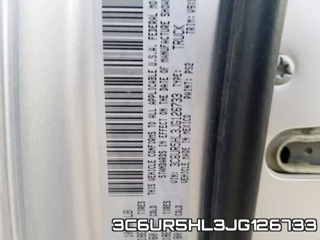 3C6UR5HL3JG126733 фото 2