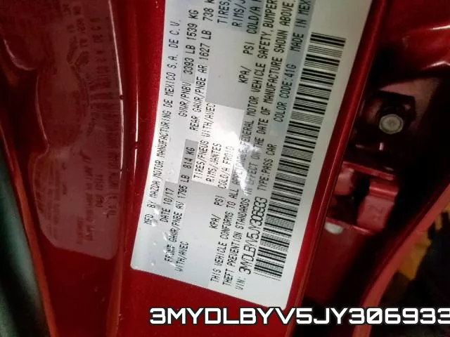 3MYDLBYV5JY306933 фото 2