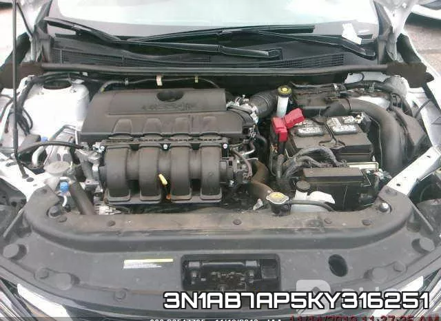 3N1AB7AP5KY316251 фото 2