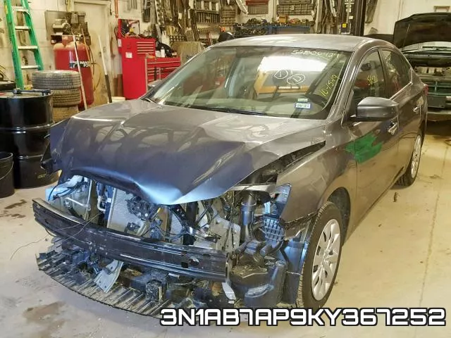3N1AB7AP9KY367252 фото 3