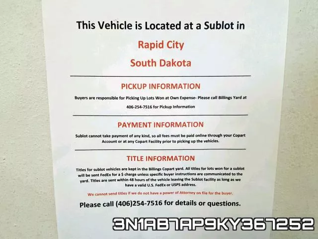 3N1AB7AP9KY367252 фото 10
